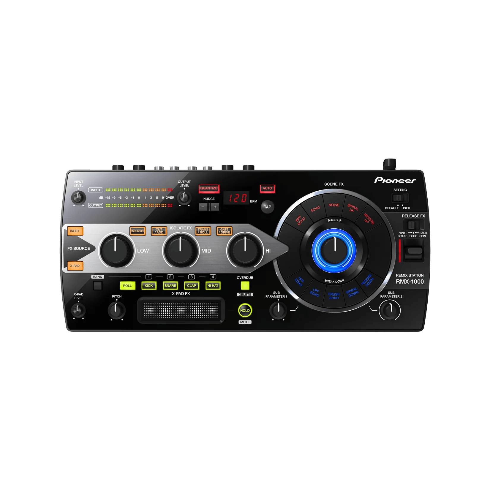 RMX-1000 pro DJ effects & sampler