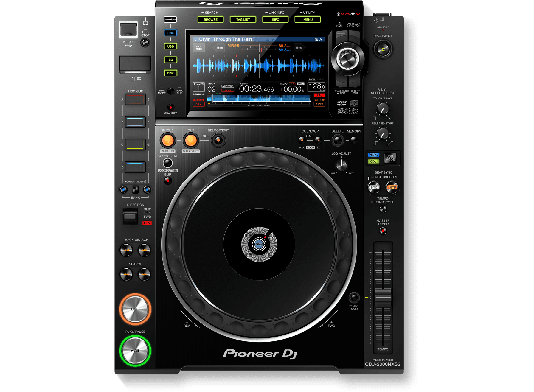 Pioneer CDJ2000 NXS 2 Professional DJ Media Player